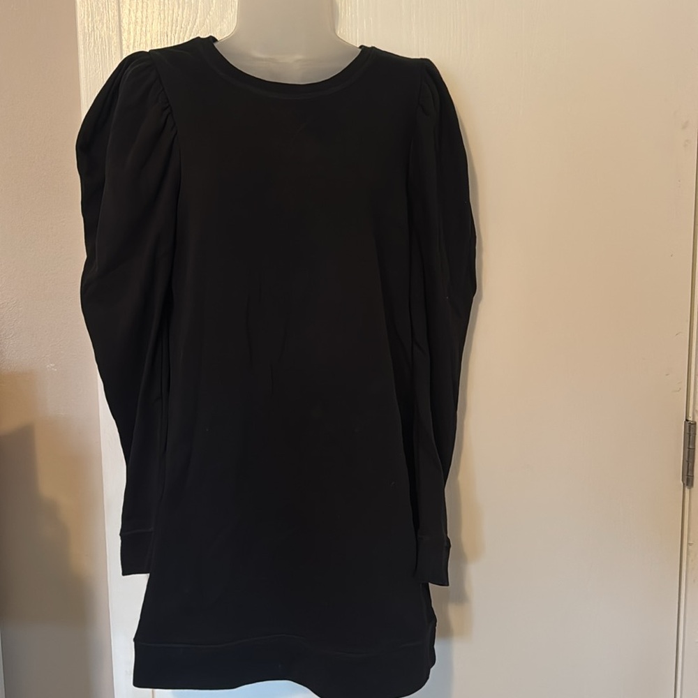 Lea & Viola Black Sweater Dress